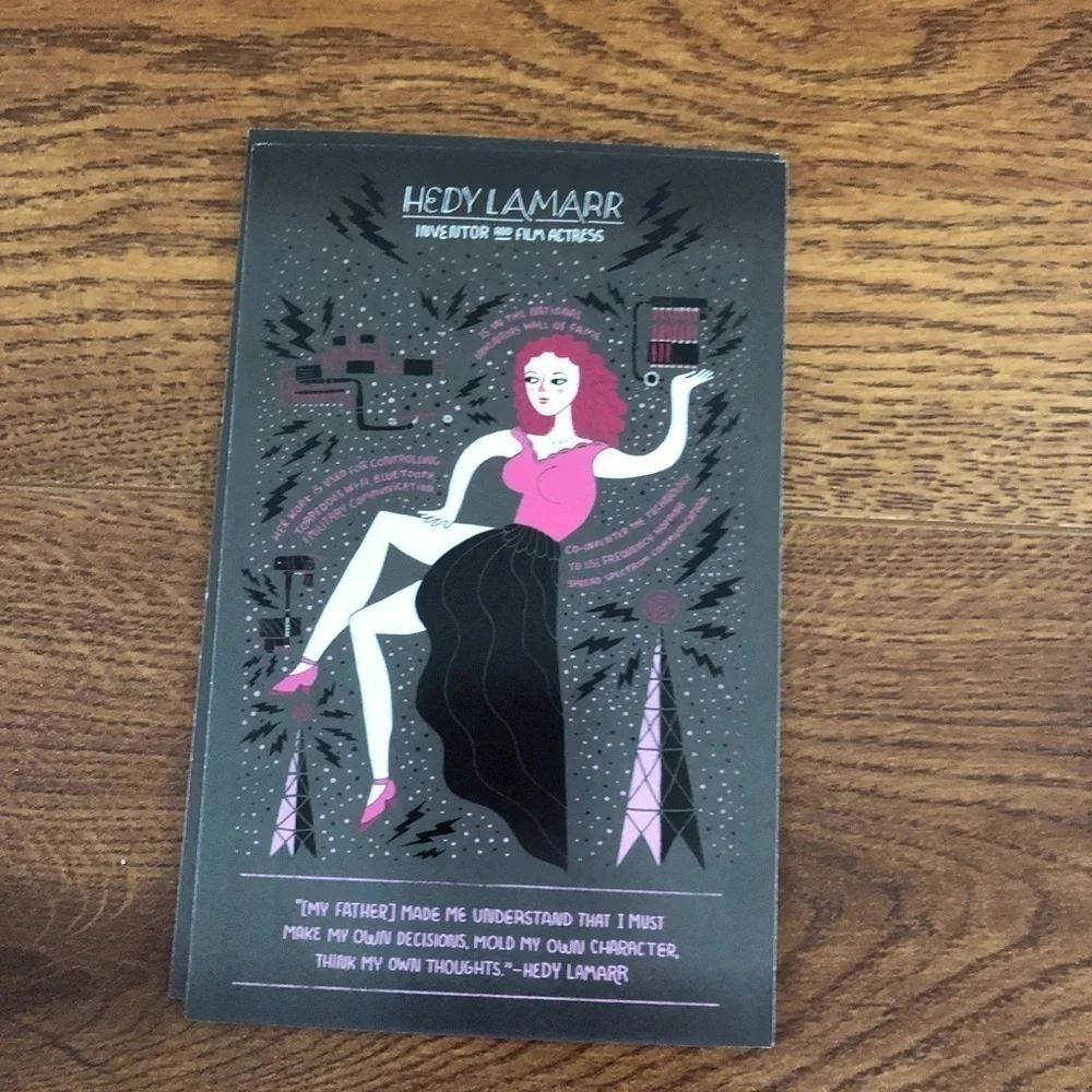 Women in Science by: Rachel Ignotofsky postcard set #17